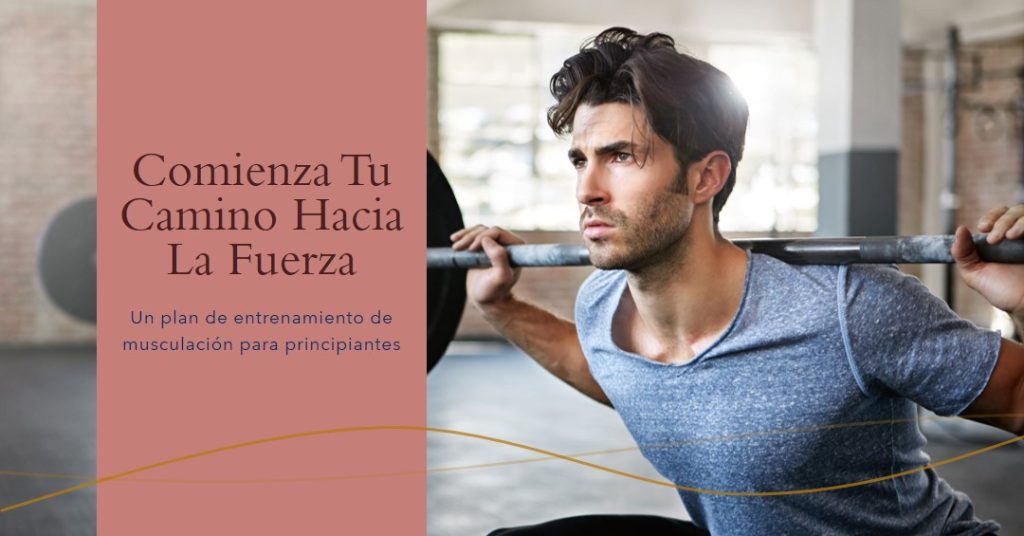 Plan de entrenamiento de musculacion para hombres principiantes en el gimnasio